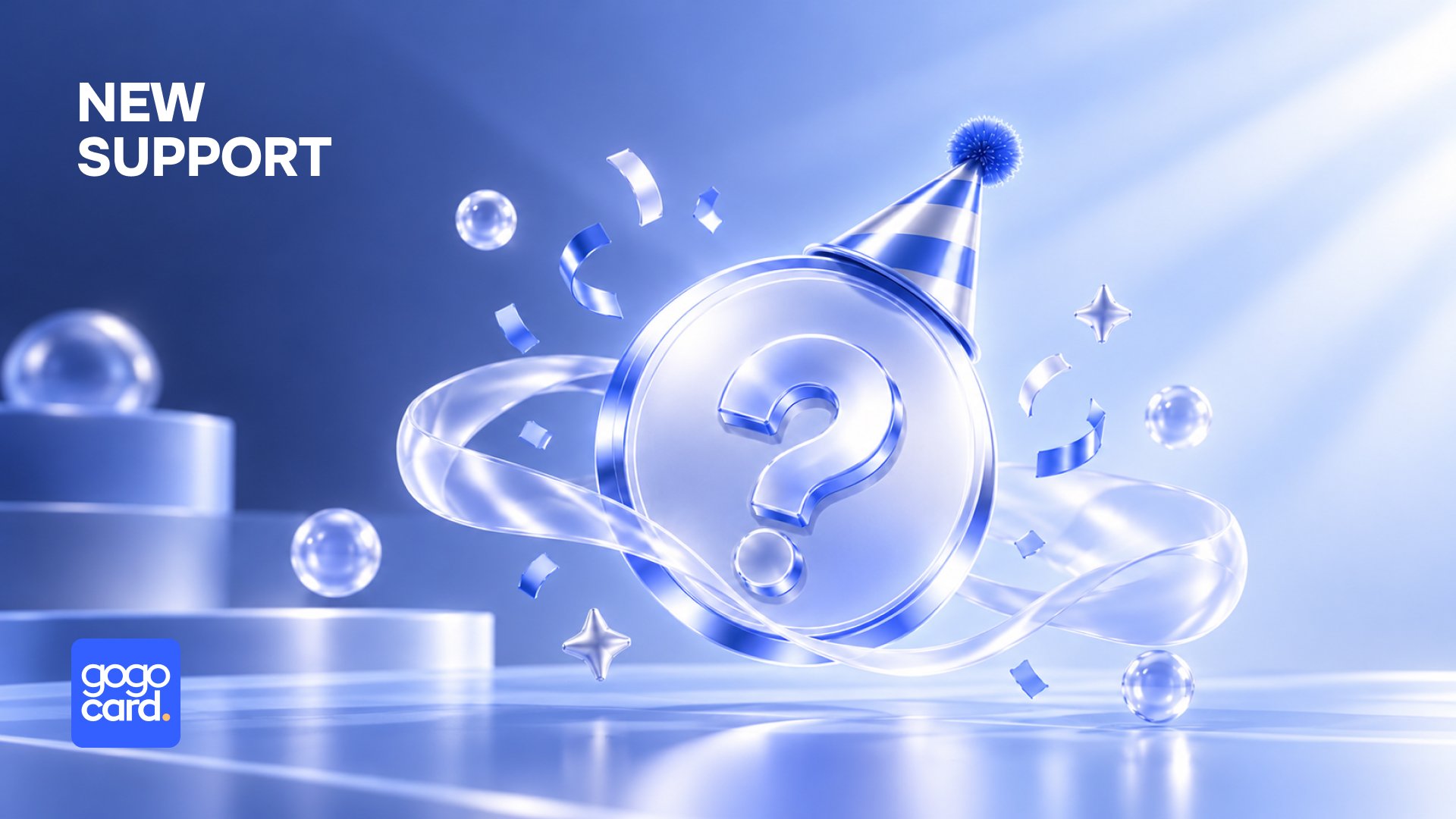 Atualização do suporte GoGoCard!